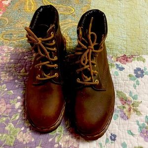 Dr. Marten combat boots. Size 8 (US). Made in England. Never worn.